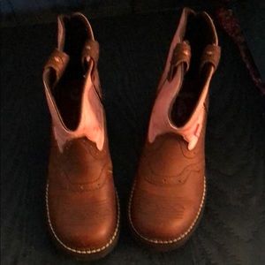 Girls Justin Cowboy boots Size 2D New
